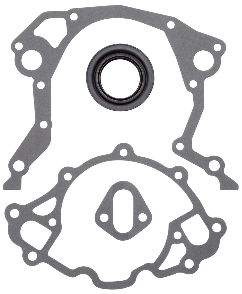 Edelbrock Timing Cover Gasket And Oil Seal Kit for SB Ford