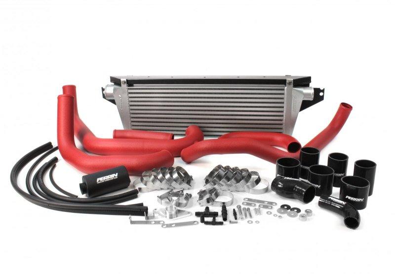PERRIN 02-07 Subaru WRX/STi Front Mount Intercooler Boost Tubes + Hardware w/Black Tubes