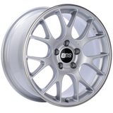 BBS CH-R 19x9.5 5x112 ET45 Brilliant Silver Polished Rim Protector Wheel -82mm PFS/Clip Required