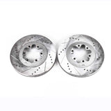 Power Stop 09-12 Chevrolet Colorado Front Evolution Drilled & Slotted Rotors - Pair