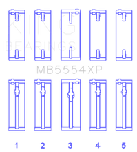 Load image into Gallery viewer, King Engine Bearings Toyota 3SGTE (Size 0.25mm) Performance Main Bearing Set