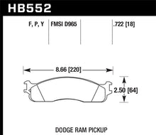 Load image into Gallery viewer, Hawk LTS Street Brake Pads