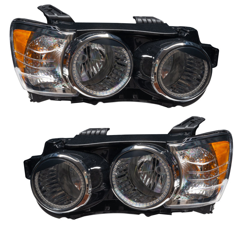 Oracle 12-15 Chevy Sonic Pre-Assembled SMD Headlights - ColorSHIFT w/ Simple Controller