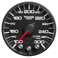 Load image into Gallery viewer, Autometer Spek-Pro 52.4mm 100-300 Deg F Digital Stepper Motor Trans Temp Gauge