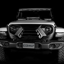 Load image into Gallery viewer, XK Glow JL Wrangler &amp; Gladiator JT XKCHROME LED Grill Kit