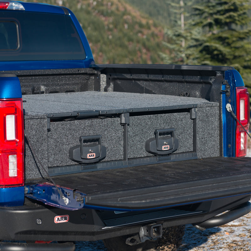 ARB 19-20 Ford Ranger Supercrew Double Cargo Drawer Kit