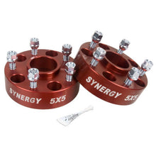 Load image into Gallery viewer, Synergy Jeep Hub Centric Wheel Spacers 5x4.5-1.75in Width 1/2-20 UNF Stud Size