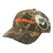 Load image into Gallery viewer, Autometer Hat Mesh Black w/ Velcro Hunting Camo Blaze Orange