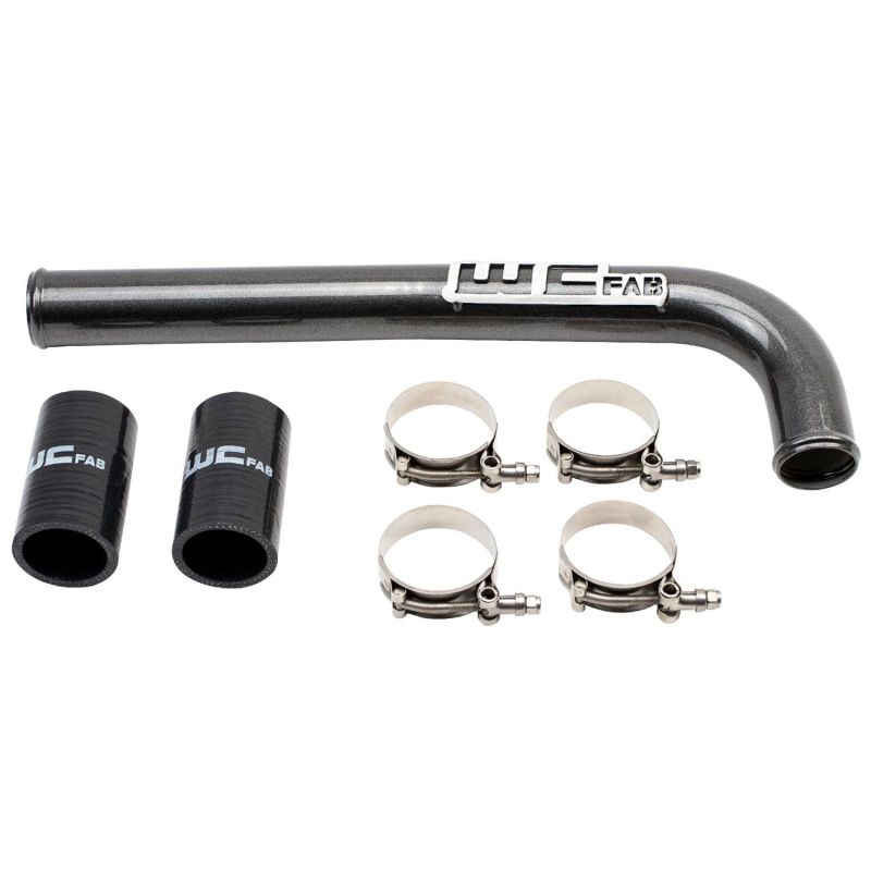 Wehrli 10-18 Dodge 6.7L Cummins (Non 13-15 w/Dual Rads/Twin CP3) Upper Coolant Pipe - Candy Teal