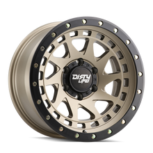 Load image into Gallery viewer, Dirty Life 9311 Enigma Pro 17x9/5x127 BP/-38mm Offset/71.5mm Hub Satin Gold Wheel - Beadlock