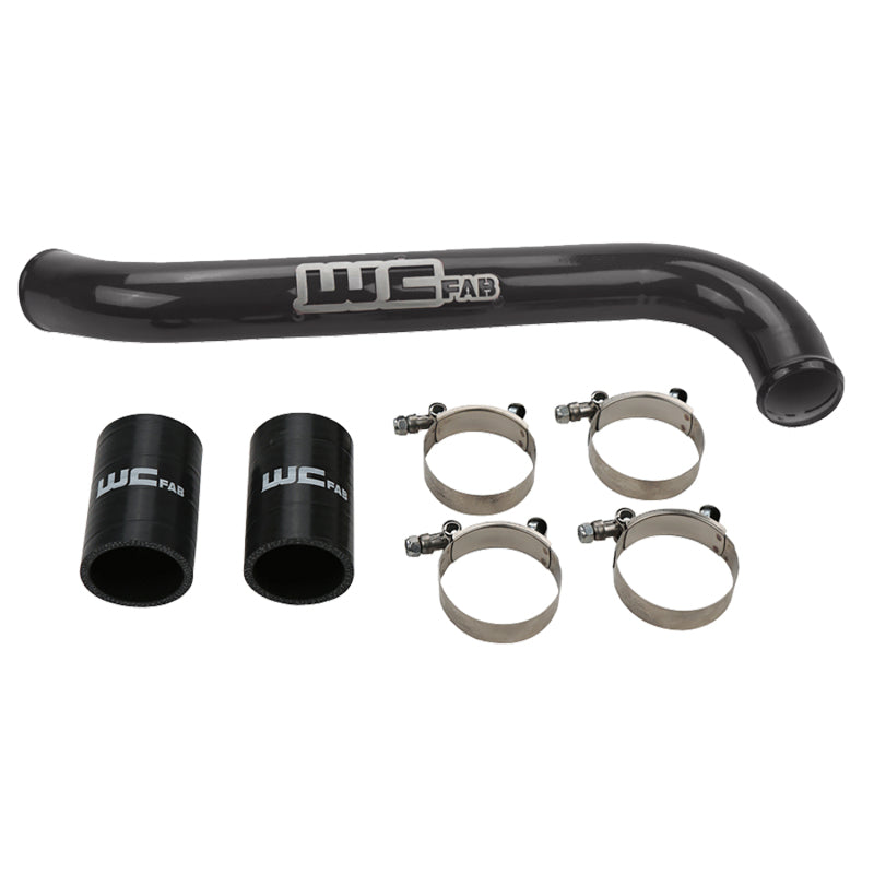 Wehrli 17-19 Chevrolet 6.6L L5P Duramax Upper Coolant Pipe - WCFab Grey