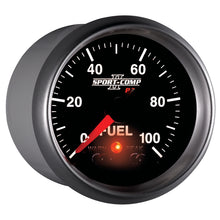 Load image into Gallery viewer, Autometer Sport-Comp II 52mm 0-100 PSI Fuel Pressure Gauge