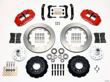 Load image into Gallery viewer, Wilwood Narrow Superlite 6R Front Hub Kit 14.00in Red 79-81 Camaro