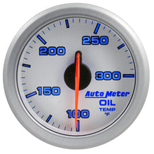 Load image into Gallery viewer, Autometer Airdrive 2-1/6in Oil Temp Gauge 100-300 Degrees F - Silver