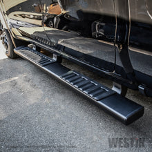 Load image into Gallery viewer, Westin 19-22 Chevrolet Silverado 1500 DC (Excl. 2019 LD/Limited) R7 Nerf Step Bars - Black