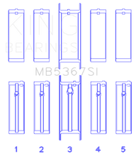 Load image into Gallery viewer, King Engine Bearings GMC 2.4L (146cu) I4 Ecotec Main Bearing Set