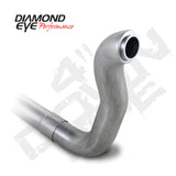 Diamond Eye DWNP 4in TB SGL AL DODGE 5.9L 2500/3500 89-93 4X4 ONLY