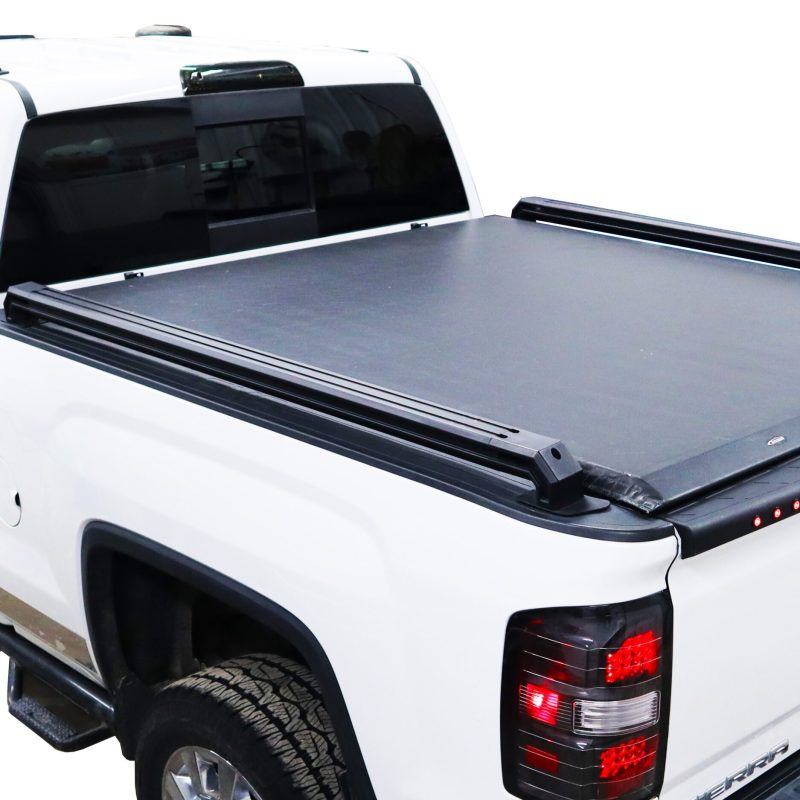 Putco 18-18 Chevrolet Silverado HD - 8ft Bed (Does not Fit Dually Bed) Tec Rails