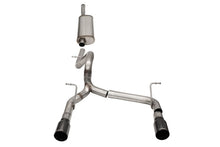 Load image into Gallery viewer, Corsa 2018-2025 Jeep Wrangler JLU 3.6L 2.75in Sport Cat-Back Exhaust w/ 4in Black Tips