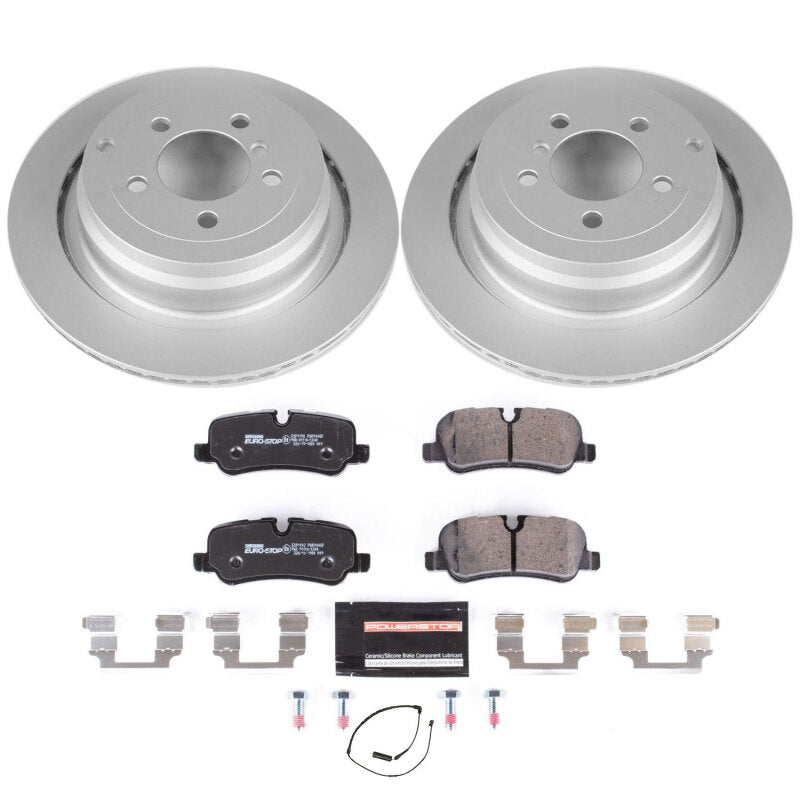 Power Stop 06-12 Land Rover Range Rover Rear Euro-Stop Brake Kit