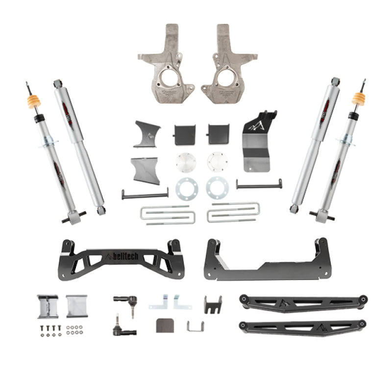 Belltech 16-18 Chevrolet Silverado / GMC Sierra 1500 4WD 7in Suspension Lift Kit w/ Shocks