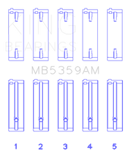 Load image into Gallery viewer, King Engine Bearings Mazda FE 2.0L Main Bearing Set