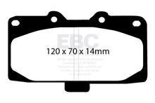 Load image into Gallery viewer, EBC 02-04 Mercedes-Benz C32 AMG (W203) 3.2 Supercharged Ultimax2 Front Brake Pads