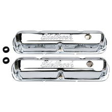 Load image into Gallery viewer, Edelbrock Valve Cover Signature Series Chrysler 1965-1991 318-340-360 CI V8 Chrome