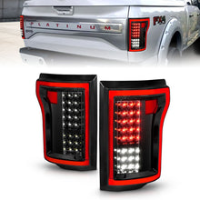 Load image into Gallery viewer, ANZO 2015-2016 Ford F-150 LED Taillights Black