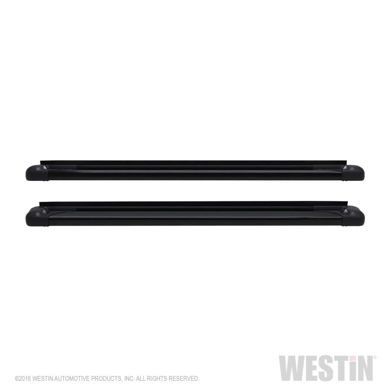 Westin SG6 LED Black Aluminum Running Boards 89.5in