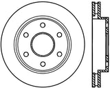 StopTech 02-06 Cadillac Escalade / Chevrolet Avalanche 1500 Front Left Slotted Cryo Rotor