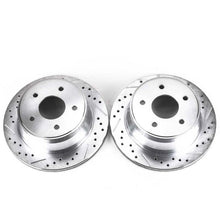 Load image into Gallery viewer, Power Stop 97-05 Chevrolet Blazer Rear Evolution Drilled &amp; Slotted Rotors - Pair