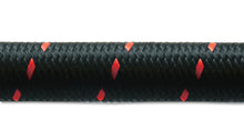 Load image into Gallery viewer, Vibrant -10 AN Two-Tone Black/Red Nylon Braided Flex Hose (20 foot roll)