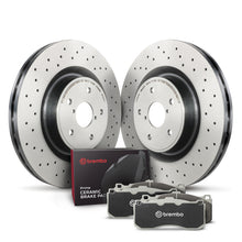 Load image into Gallery viewer, Brembo OE 2005 INFINITI QX56/05-06 Nissan Armada/05-07 TITAN Front Disc Brake Kit