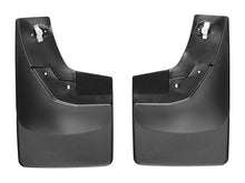 Load image into Gallery viewer, WeatherTech 14+ Chevrolet Silverado No Drill Mudflaps - Black