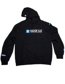 Sparco Sweatshirt Hooded charcoal Grey Lrg