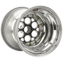 Load image into Gallery viewer, Weld Magnum Sprint 15x17 / 42-Spline / 6in. BS Black Wheel - Outer Beadlock w/Black 6-Dzus Cover