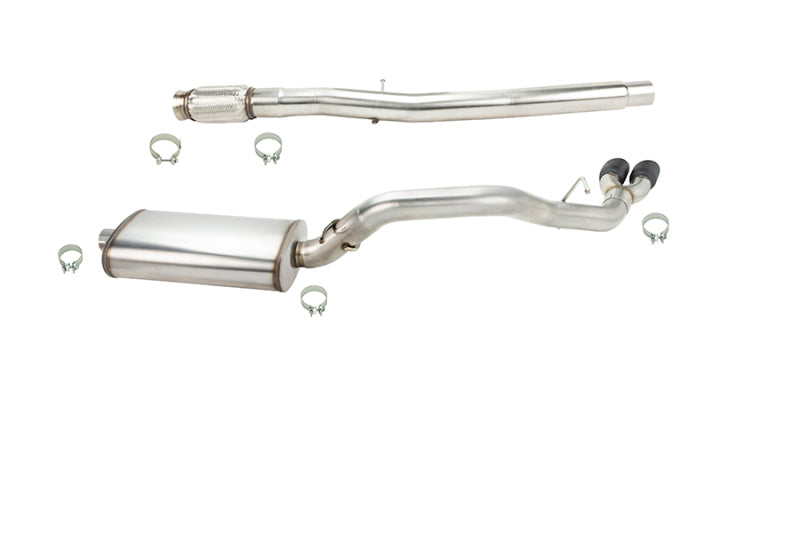 Kooks 2019+ GM 1500 Series Truck 6.2L CC w/ Short Box OEM x 3-1/2in SS Catback Exhaust w/Black Tips