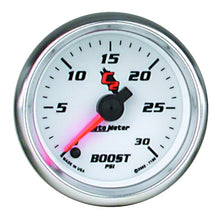 Load image into Gallery viewer, Autometer C2 52mm 30 PSI Electronic Boost Gauge