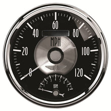 Load image into Gallery viewer, Autometer Prestige Series Black Diamond 5in Gauge Tachometer/Speedometer Combo (120mph 8k RPM)