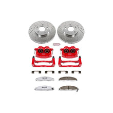 Load image into Gallery viewer, Power Stop 98-02 Chevrolet Camaro Front Z26 Street Warrior Brake Kit w/Calipers