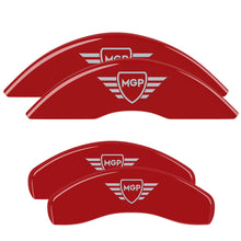 Load image into Gallery viewer, MGP 4 Caliper Covers 24-25 Toyota Tundra/Sequoia (Front and Rear Set) Red/No Engraving