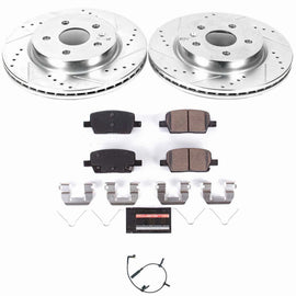 Power Stop 2020 Cadillac CT6 Rear Z23 Evolution Brake Kit