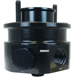 Moroso Chevrolet Big Block Oil Filter Adapter - Sandwich - Accumulator/External Pump