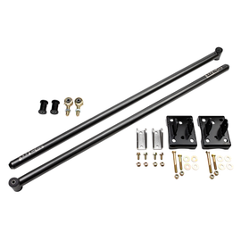 Wehrli 20-25 Chevy & GMC Duramax RCLB/CCSB/ECSB 68in. Traction Bar Kit - WCFab Grey
