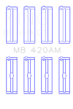 Load image into Gallery viewer, King Engine Bearings Ford Zephyr V6 (Size +0.10) Main Bearing Set