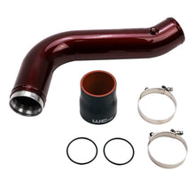 Load image into Gallery viewer, Wehrli 17-19 Chevrolet 6.6L L5P Duramax Passenger Side 3.5in Intercooler Pipe - Candy Red