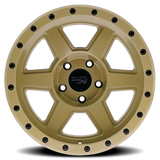 Dirty Life 9315 Compound 17x9 / 5x127 BP / -12mm Offset / 78.1mm Hub Desert Sand Wheel