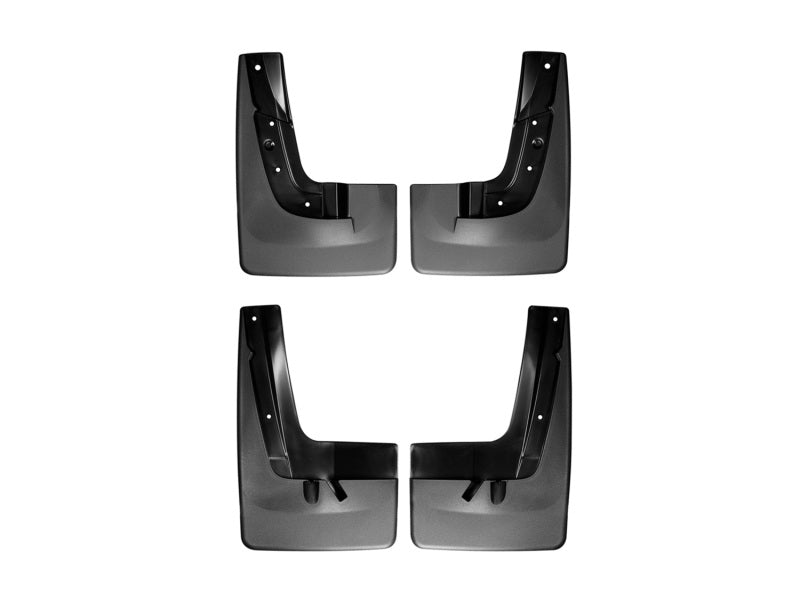 WeatherTech 13-16 GMC Acadia No Drill Mudflaps - Black