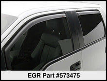 Load image into Gallery viewer, EGR 15+ Ford F150 Super Cab In-Channel Window Visors - Set of 4 - Matte (573475)